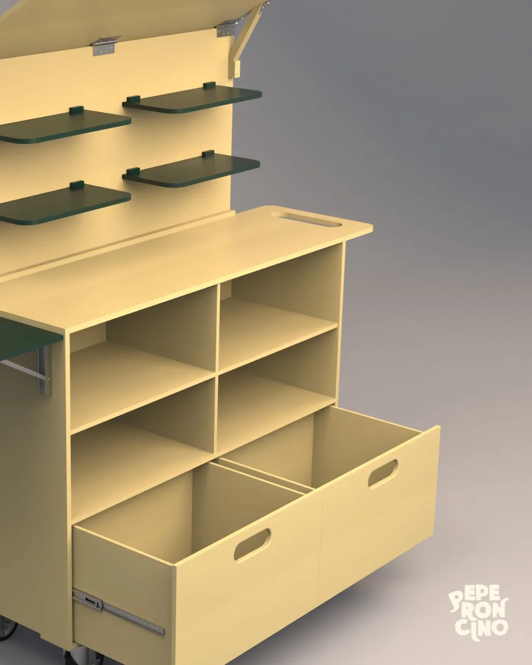 Bookcase Mobile, final presentation