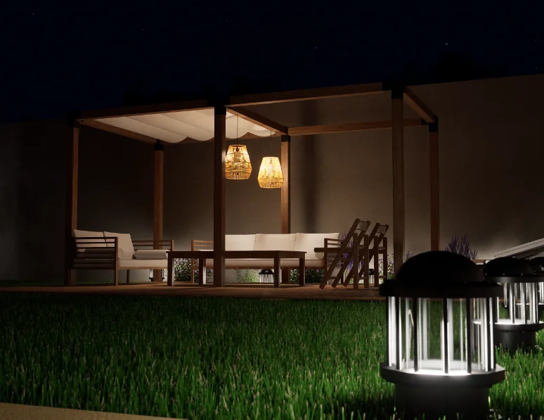Surgentes exterior visualization, view 1